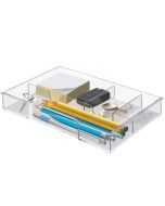Photo Organiseur de compartiment pour module WOW - 4 compartiments - Transparent LEITZ 5215-00-02 Exemple