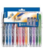 Photo Etui de 12 Stylos roller à encre effaçable - Assortiment PILOT Frixion Ball 07 Set2Go