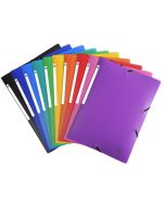 Photo Chemise à élastiques en PP - Assortiment EXACOMPTA 55840E Image