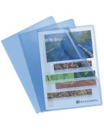 Photo Pochettes à coins A4 - Bleu EXACOMPTA Image