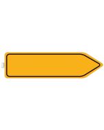 Photo Panneau adhésif - Circulation obligatoire - Jaune/Noir EXACOMPTA