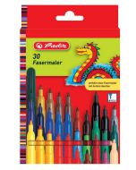 Photo Lot de 30 feutres - Assortiment de couleurs : HERLITZ  8649311