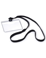 Photo DURABLE : Lot de 10 badges avec lacet textile - Noir 8139-01