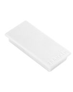 Photo Lot de 10 Aimants - 50 x 23 mm - Blanc : FRANKEN