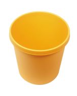 H6106218 HELIT : Corbeille à papier 45 litres - Jaune (Poubelle pour déchets)