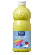 Photo Gouache liquide Jaune citron - 1000 ml LEFRANC