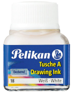 Photo PELIKAN :  Encre de chine A - Blanc 201673