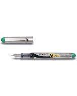 Photo PILOT 281679 : Stylo plume jetable V-Pen SVP 4M - Vert