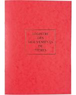 Registre Mouvements de Titres SAS SA Modèle