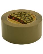 Ruban adhésif 375E d'emballage - 50 mm x 66 m - Marron SCOTCH