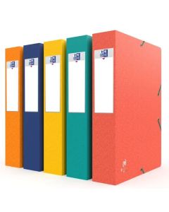 Boîte de classement Boston - Dos 60 mm - Assortiment : OXFORD Image