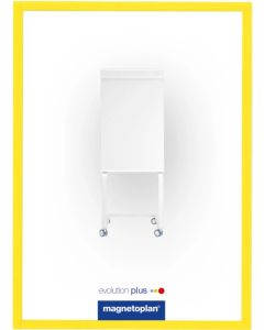 Photo Lot de 5 cadres d'affichage magnétiques - A4 - Jaune : MAGNETOPLAN 1130302