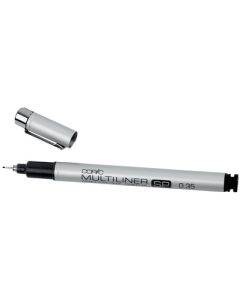 Feutre à pointe fine Multiliner SP - 0,2 mm - Noir : COPIC Visuel