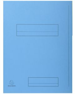 Lot de 50 Chemises rigides imprimées - Bleu EXACOMPTA Super 210 Modèle