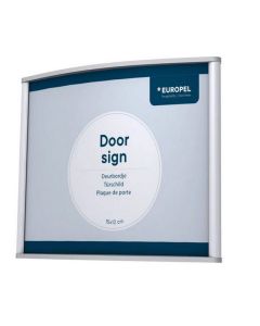 Plaque de Porte - 150 x 120 mm - Argent : EUROPEL image