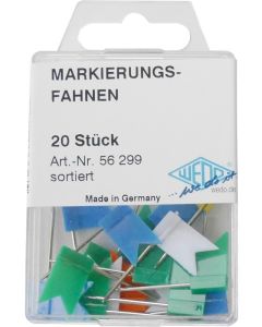 Photo Drapeau de signalisation - Couleurs assorties WEDO 56299