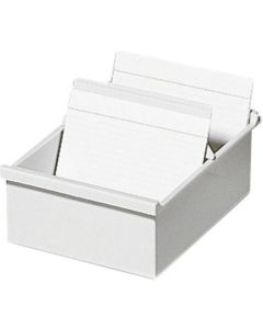 Bac pour 600 fiches - Gamme K - Format A6 - Gris lumière : EXACOMPTA photo