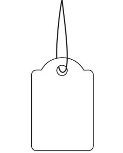 Lot de 1000 Étiquettes à trou et ficelle 32 x 50 mm HERMA 6918