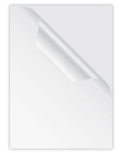 Photo Pochettes de plastification brillantes 150 mic - A4 216 x 303 mm : PAVO Lot de 100