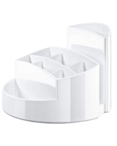 Photo Pot à crayons 9 compartiments RONDO - Blanc : HAN 17460-12