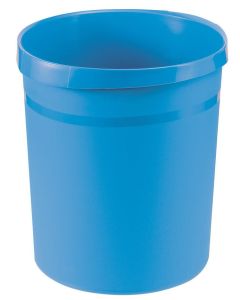 Photo Corbeille à papier 18 litres Bleu Clair : HAN Grip 18190-54