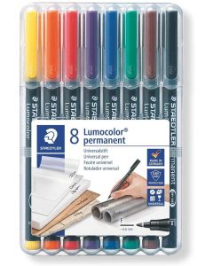 STAEDTLER Feutre marqueurs permanents Lumocolor pour rétroprojecteur - 313 S