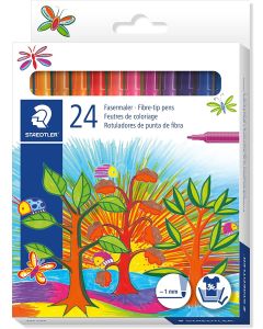 Photo Etui de 24 feutres : STAEDTLER Noris Club (325 C24)