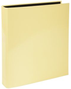 Photo Classeur rigide à 2 anneaux en D - Dos 40 mm - Jaune Citron EXACOMPTA Aquarel Image