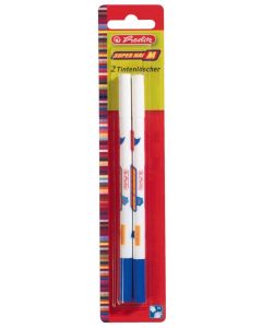 Photo Effaceur d'encre à deux pointes : HERLITZ Lot de 2 - 8625105