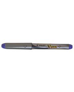 Stylo Plume jetable - Violet : PILOT V-Pen Silver Visuel