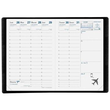 Agenda de poche 2024 - Affaires Equology - 100 x 150 mm - Rouge QUO VADIS