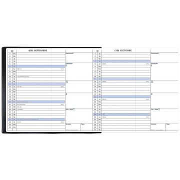 Agenda de poche 2025 - MINIBEST - 75 x 140 mm QUO VADIS pages