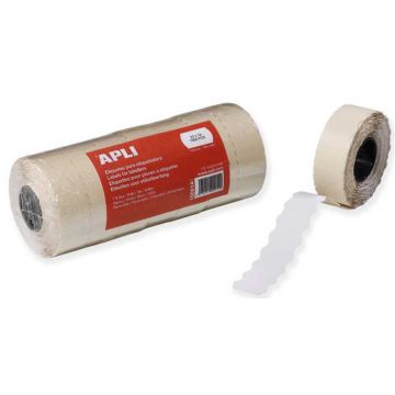 Etiquette de prix 22 x 12 mm pour étiqueteuse APLI Lot de 1500