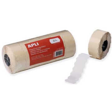 Etiquette de prix 22 x 12 mm pour étiqueteuse APLI Lot de 1500