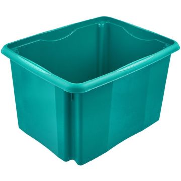Boîte de rangement Eco-line - 30 litres - Bleu ciel : KEEEPER Emil Eco