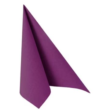 Lot de 50 Serviettes en papier - Lilas - 400 x 400 mm PAPSTAR ROYAL Collection image