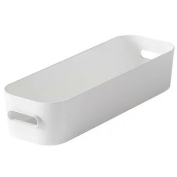 Boîte de Rangement - Slim - Blanc : SMARTSTORE Compact