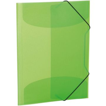 Chemise à élastiques A4 en PP translucide - Vert clair : HERMA Modèle