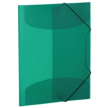 Chemise à élastiques A4 en PP translucide - Vert foncé HERMA photo