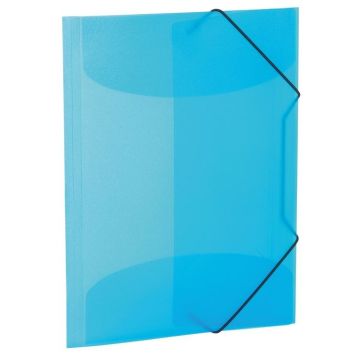 Chemise à élastiques A3 en PP translucide - Bleu clair HERMA image