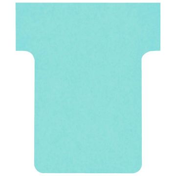 Fiches T - Indice 1.5 / 45 mm - Bleu : NOBO Lot de 100 Visuel