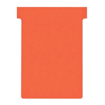 Fiches T - Indice 3 / 92 mm - Rouge NOBO Lot de 100 visuel