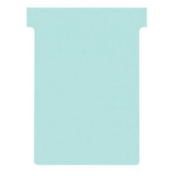 Photo Fiches T - Indice 3 / 92 mm - Bleu : NOBO Lot de 100  réf. 2003006