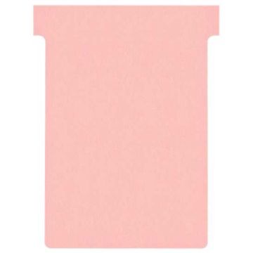 Photo Fiches T - Indice 3 / 92 mm - Rose : NOBO Lot de 100 réf. 2003008