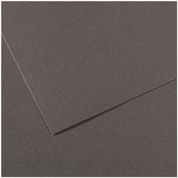 Feuille de papier dessin Mi-teintes - Gris foncé - 500 x 650 mm : CANSON Visuel