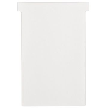 Fiches T - Indice 4 / 124 mm - Blanc : NOBO Lot de 100 Visuel
