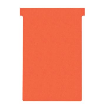 Photo Fiches T - Indice 4 / 124 mm - Rouge : NOBO Lot de 100 réf. 2004003