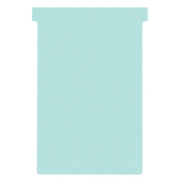 Photo Fiches T - Indice 4 / 124 mm - Bleu : NOBO Lot de 100  réf. 2004006