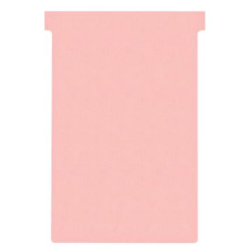 Fiches T - Indice 4 / 124 mm - Rose NOBO Lot de 100 visuel