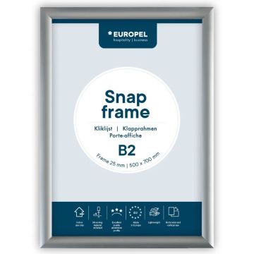 Cadre Porte affiche - B2 - Argent : EUROPEL image